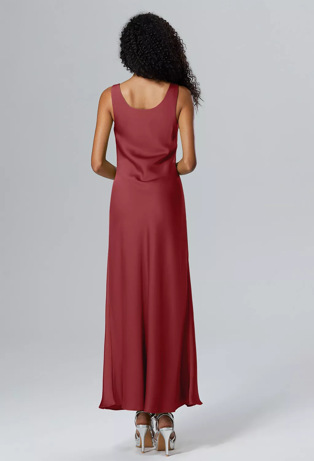 AW Ottilie Burgundy  Spring Wedding Guest Dresses
